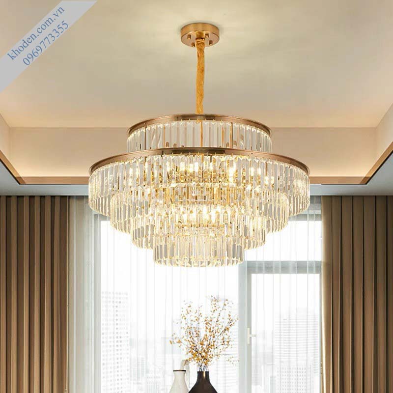 Đèn Chùm Pha Lê Hiện Đại Lio lighting