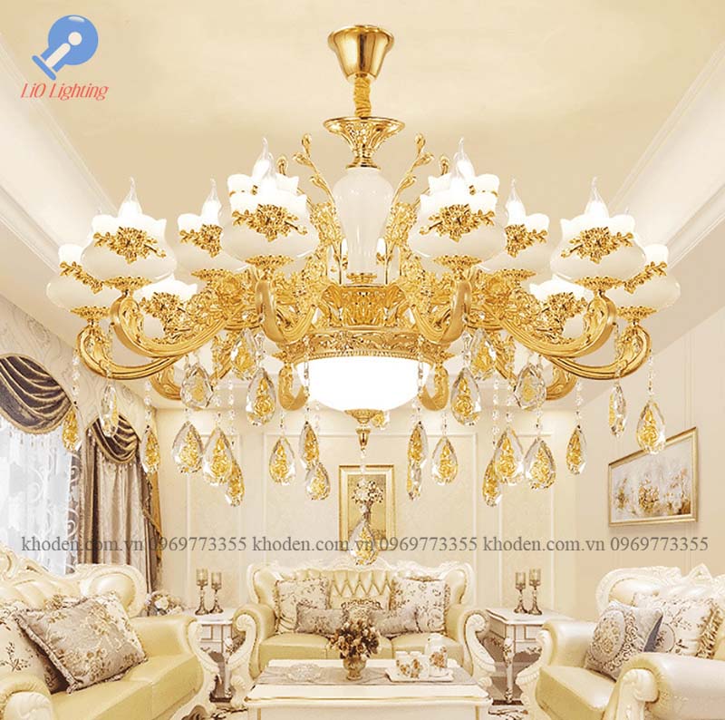 Trang trí chiếu sáng phòng khách