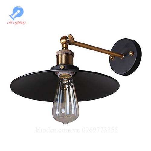 Đèn Gắn Tường Vinatage Chao Đĩa Lio Lighting 1302D