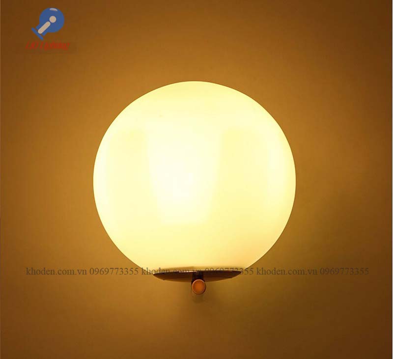đèn tường đĩa quả cầu