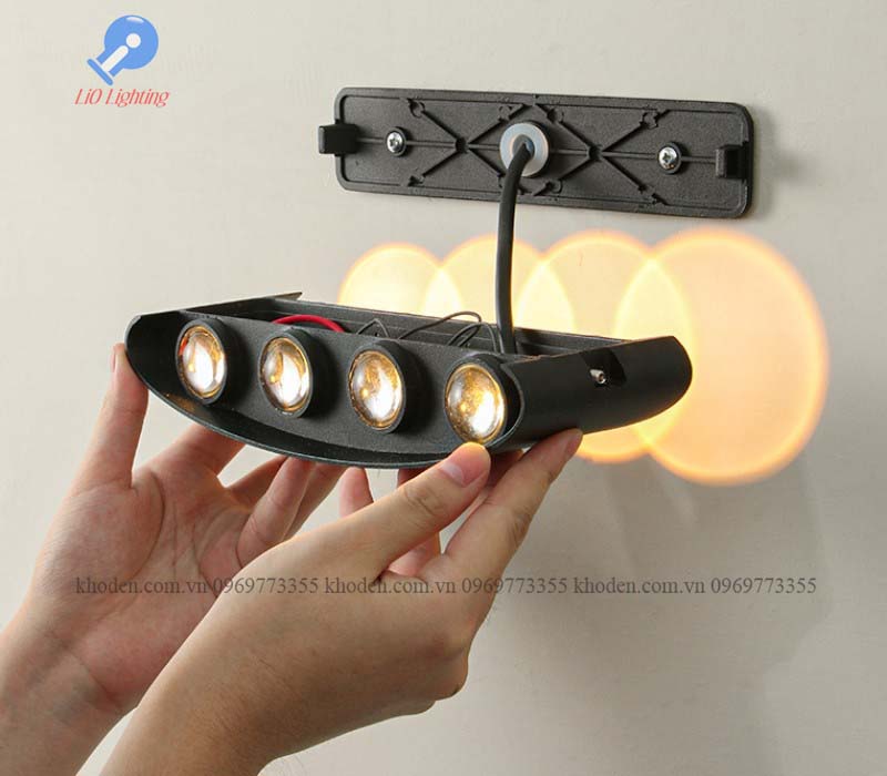 cấu tạo đèn tường hắt