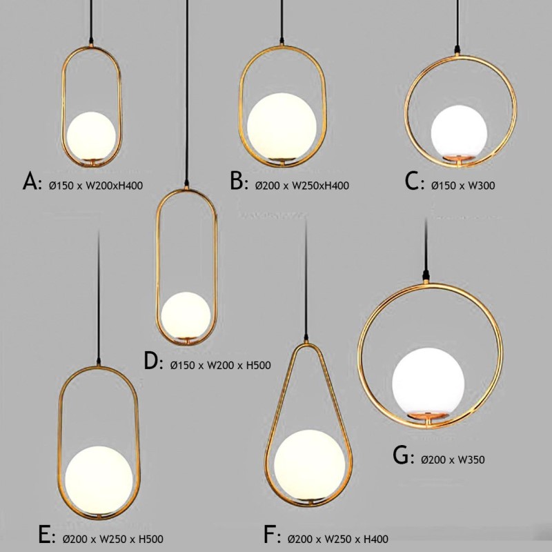 Các mẫuđèn thả lio lighting