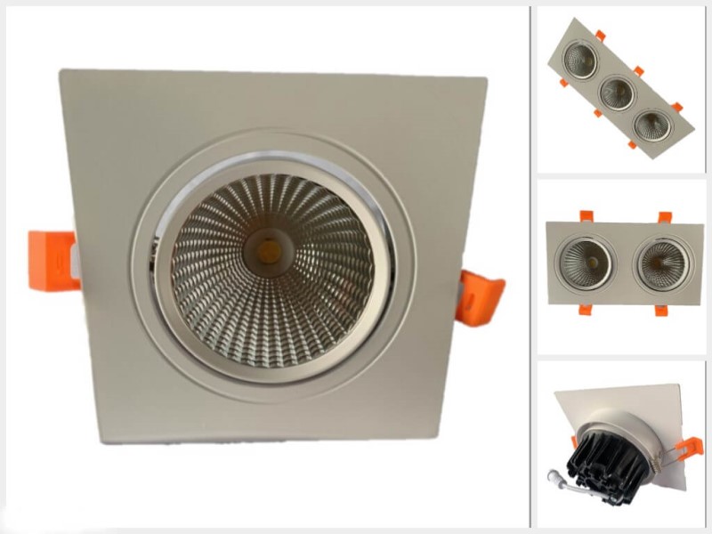Đèn âm trần hộp cao cấp