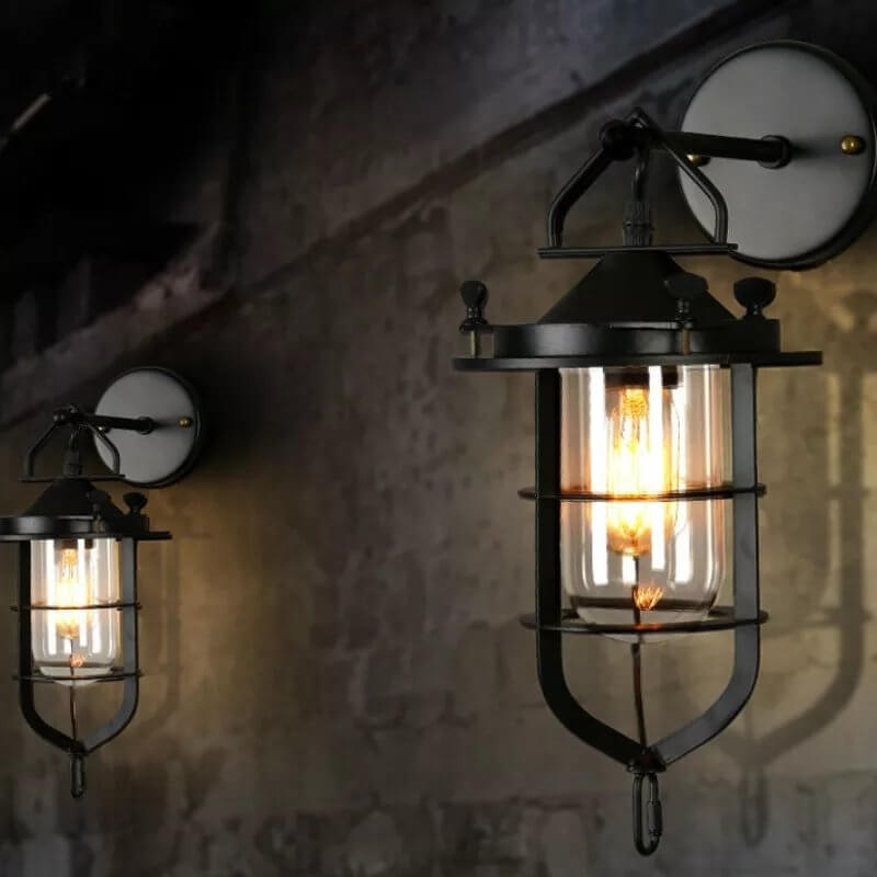 Ứng dụng đèn gắn tường cổ điển