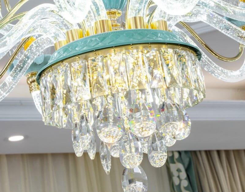 Đèn chùm pha lê lio lighting