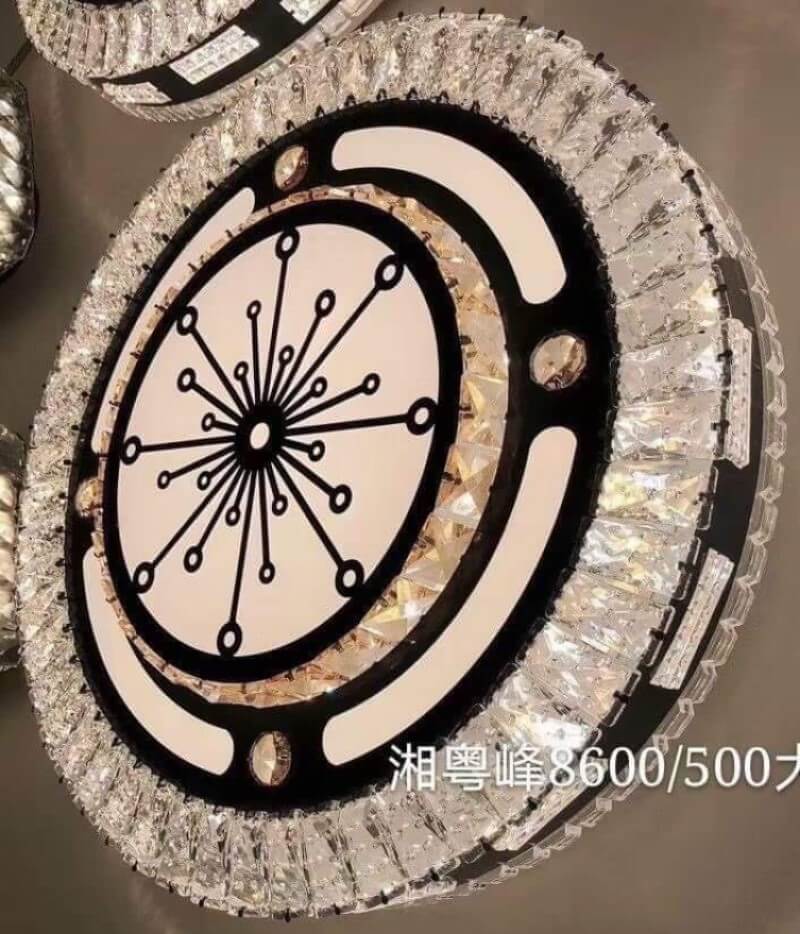 Đèn ốp trần pha lê