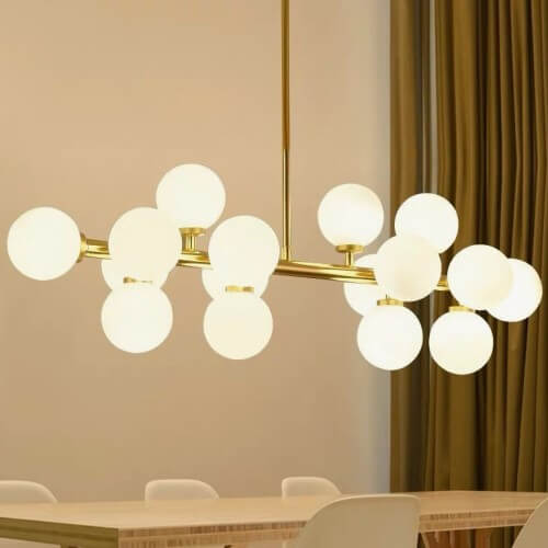 Đèn Thả Trần Bàn Ăn Bubble Right 16 Bóng Lio Lighting – 501V/16