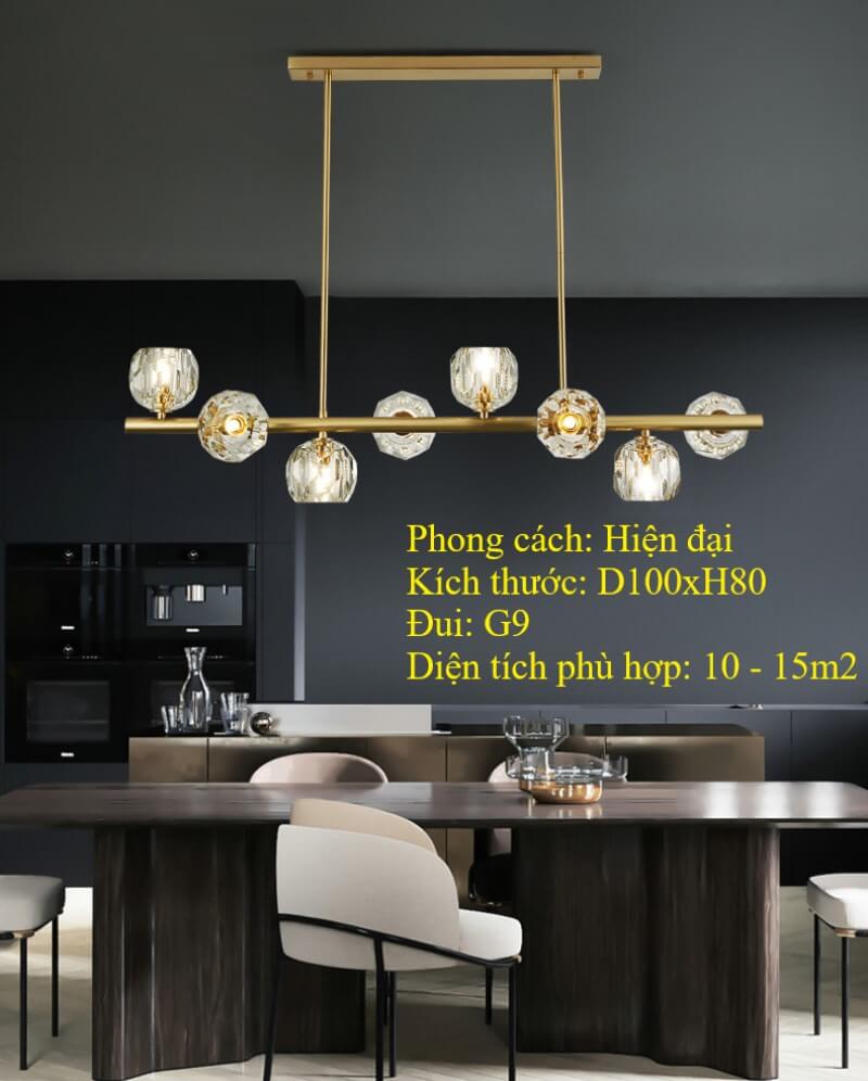 Đèn thả bàn ăn cao cấp