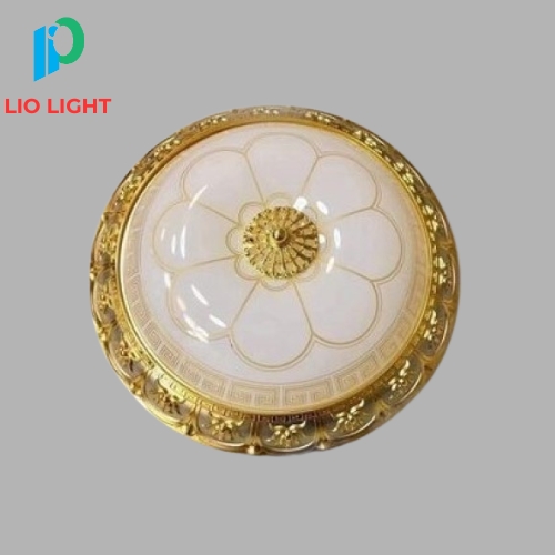 Đèn Mâm Ốp Trần Cổ Điển Phòng Ngủ, Phòng Khách, Ban Công | Lio M302