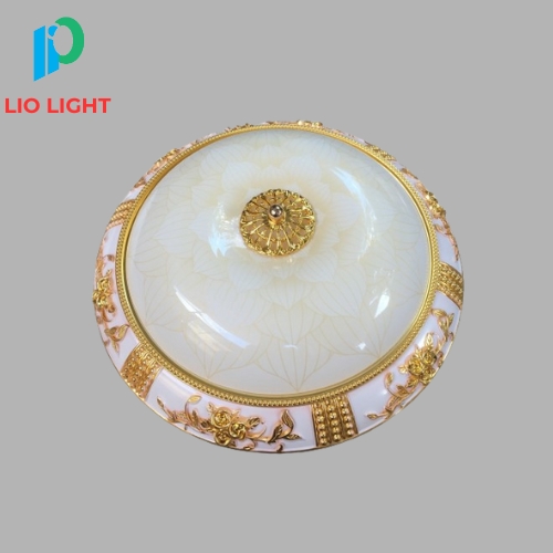 Đèn Mâm Ốp Trần Cổ Điển Phòng Ngủ, Phòng Khách, Ban Công | Lio M308