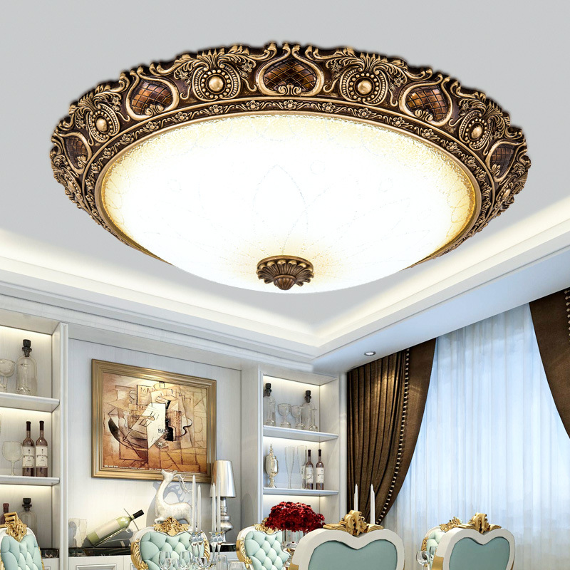 Top 1 Đèn Mâm Ốp Trần Cổ Điển